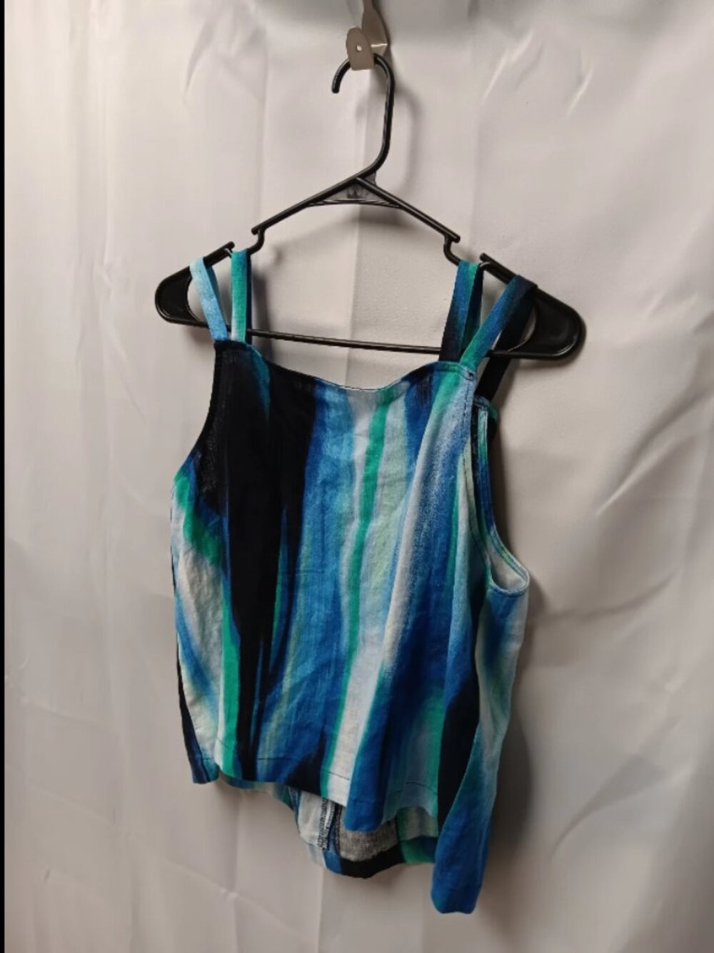 Womens Blue Shirt Top DKNY Size Medium ORG $89 NWT (rack6v) - Picture 2 of 6